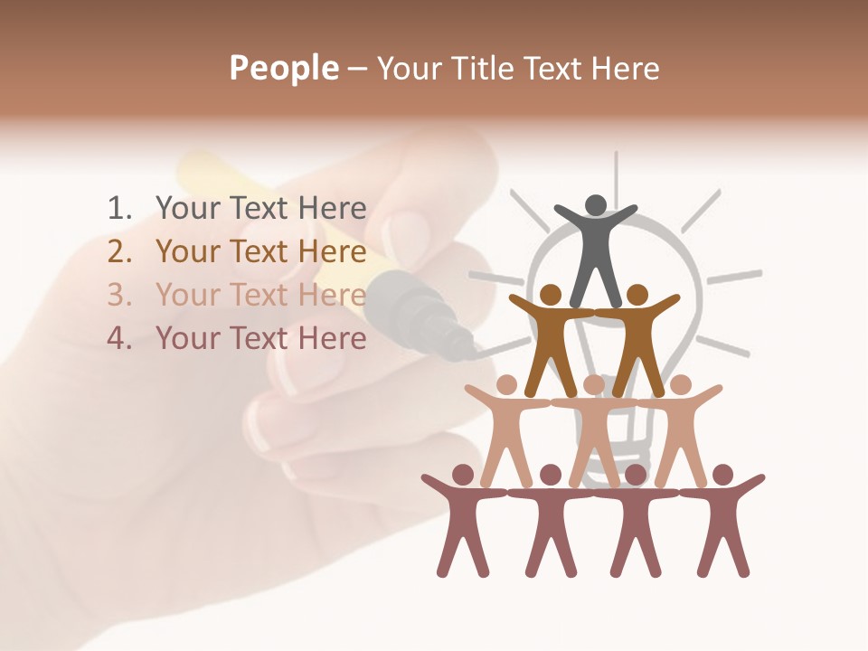 Drawing Image Imagination PowerPoint Template