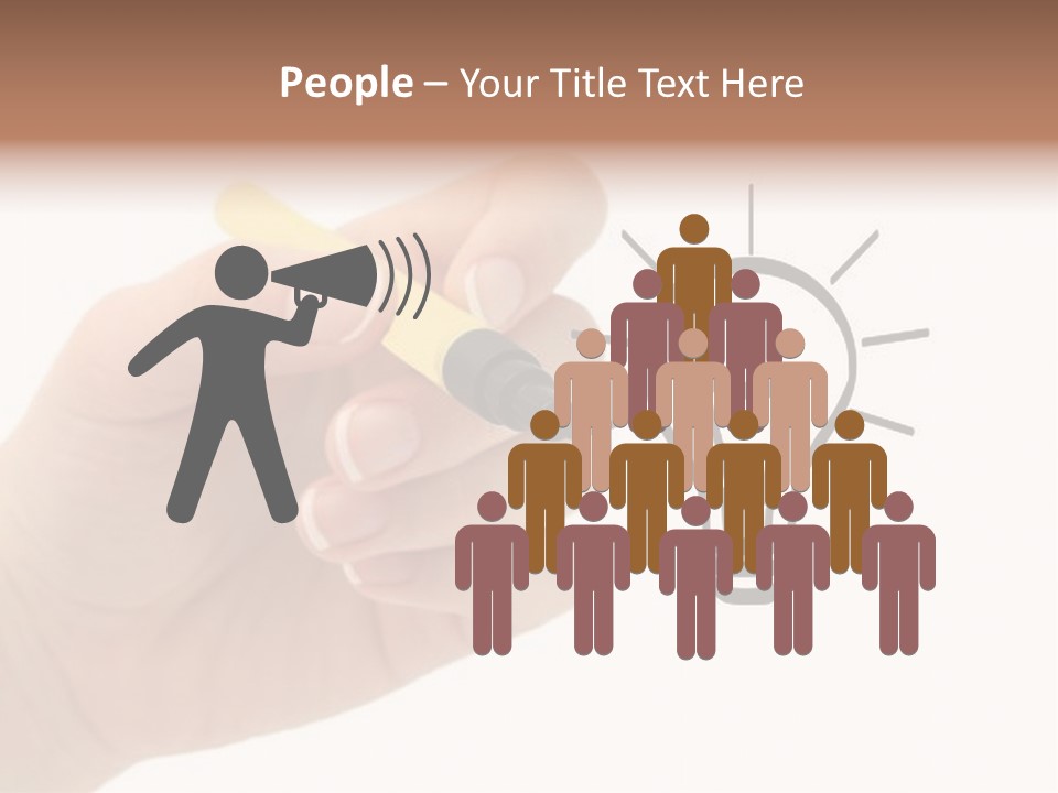 Drawing Image Imagination PowerPoint Template