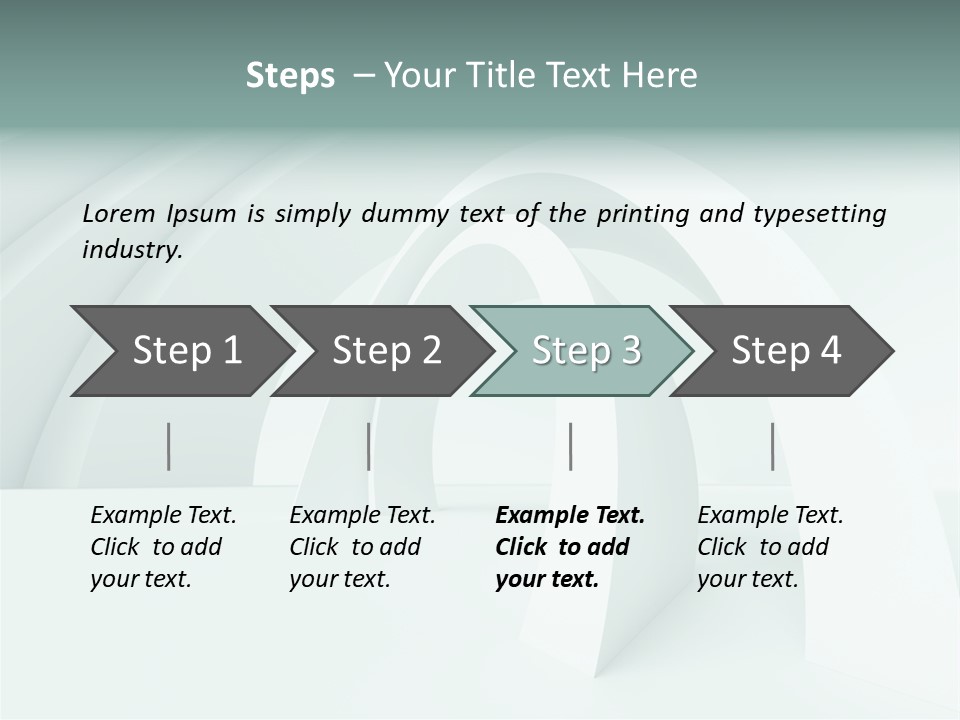 Wall Architectural Background PowerPoint Template