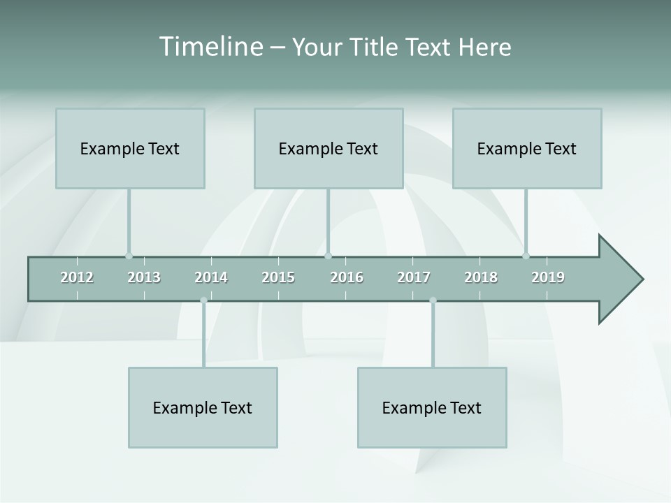 Wall Architectural Background PowerPoint Template