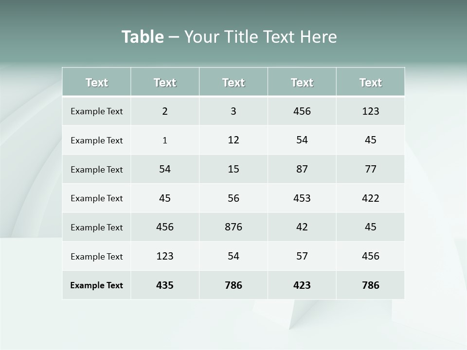 Wall Architectural Background PowerPoint Template