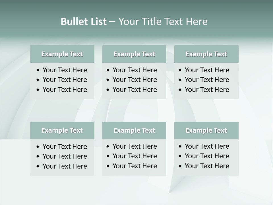 Wall Architectural Background PowerPoint Template