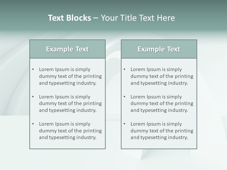Wall Architectural Background PowerPoint Template