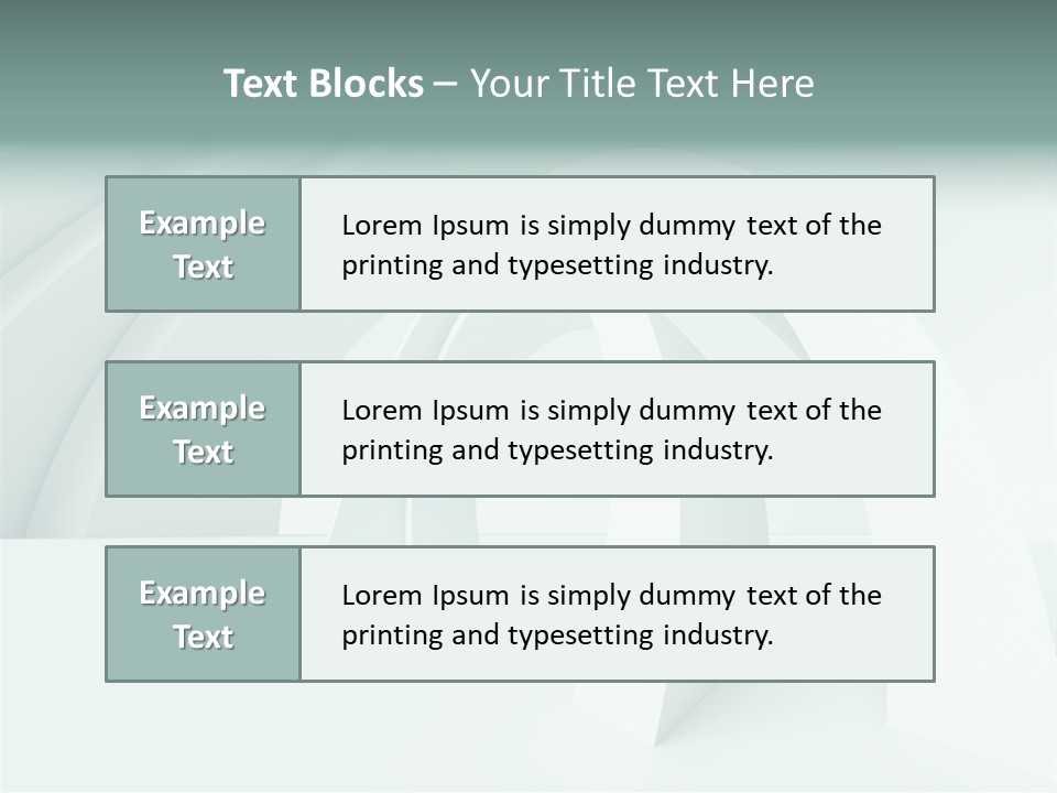 Wall Architectural Background PowerPoint Template