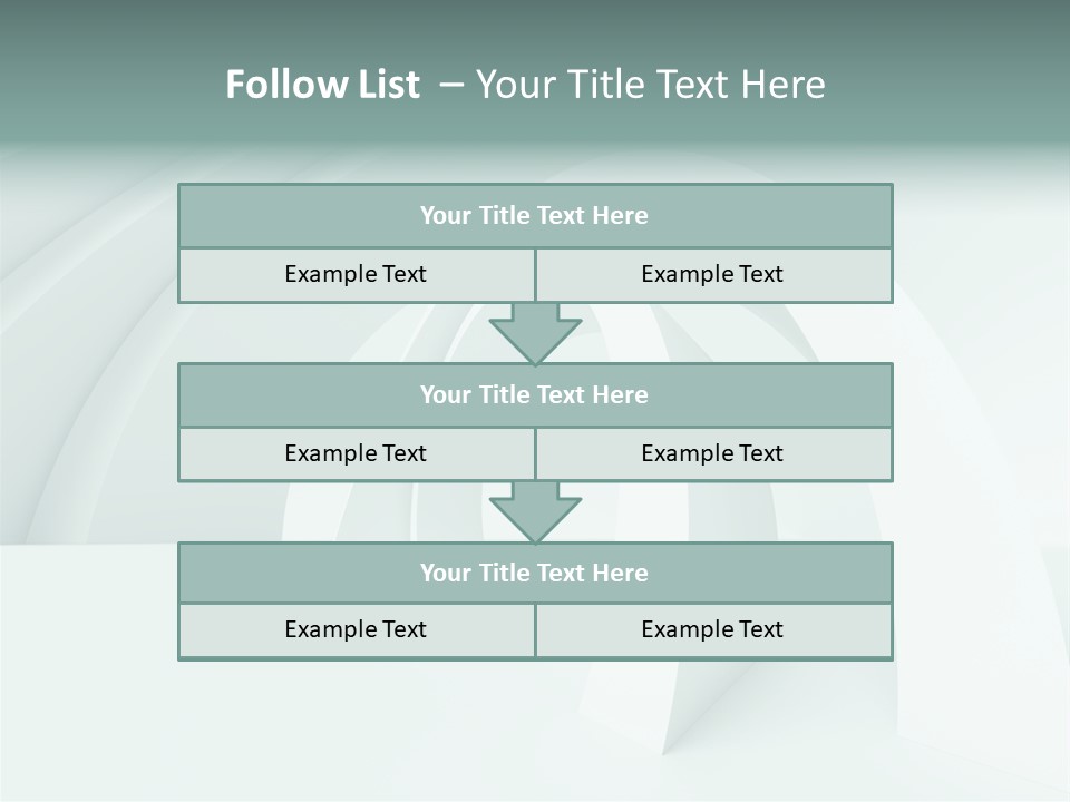 Wall Architectural Background PowerPoint Template