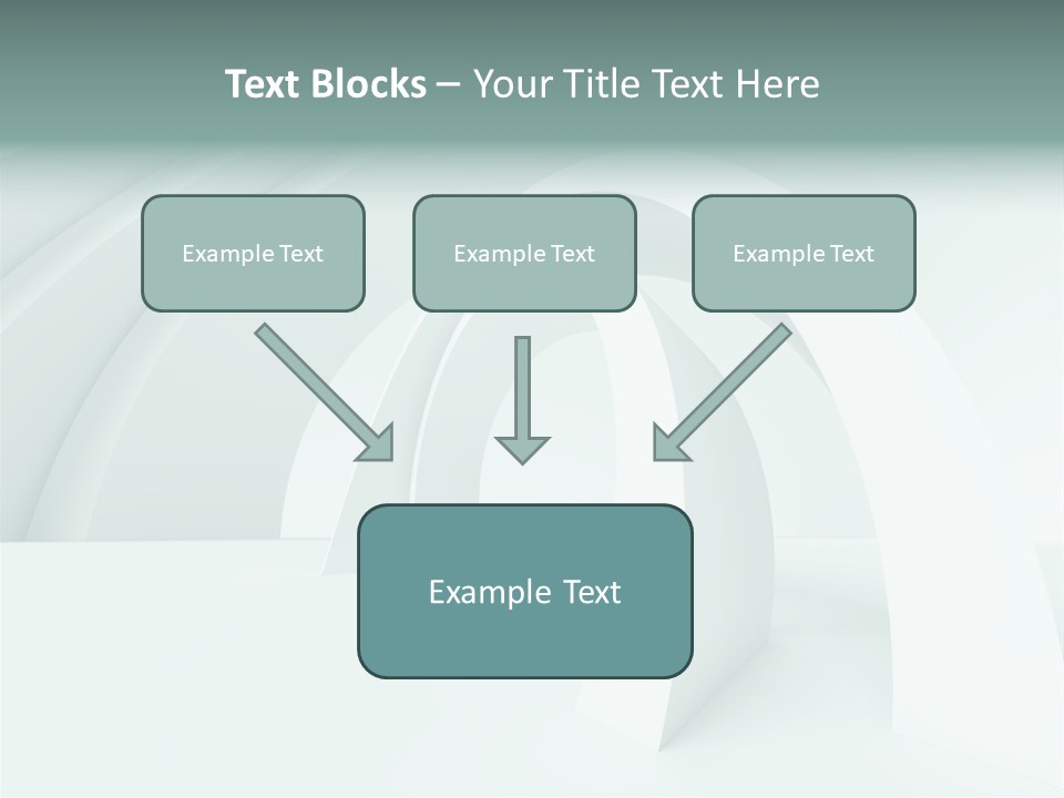 Wall Architectural Background PowerPoint Template