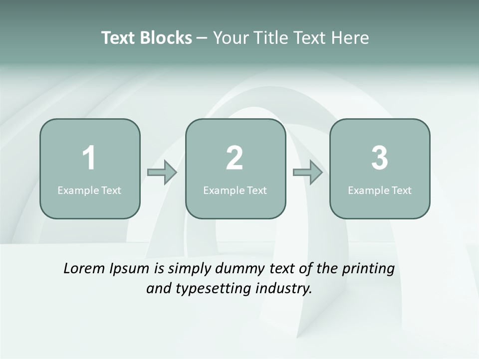 Wall Architectural Background PowerPoint Template
