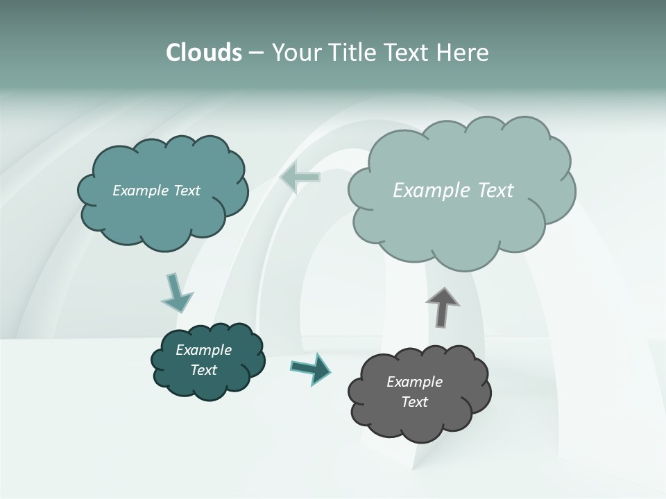 Wall Architectural Background PowerPoint Template