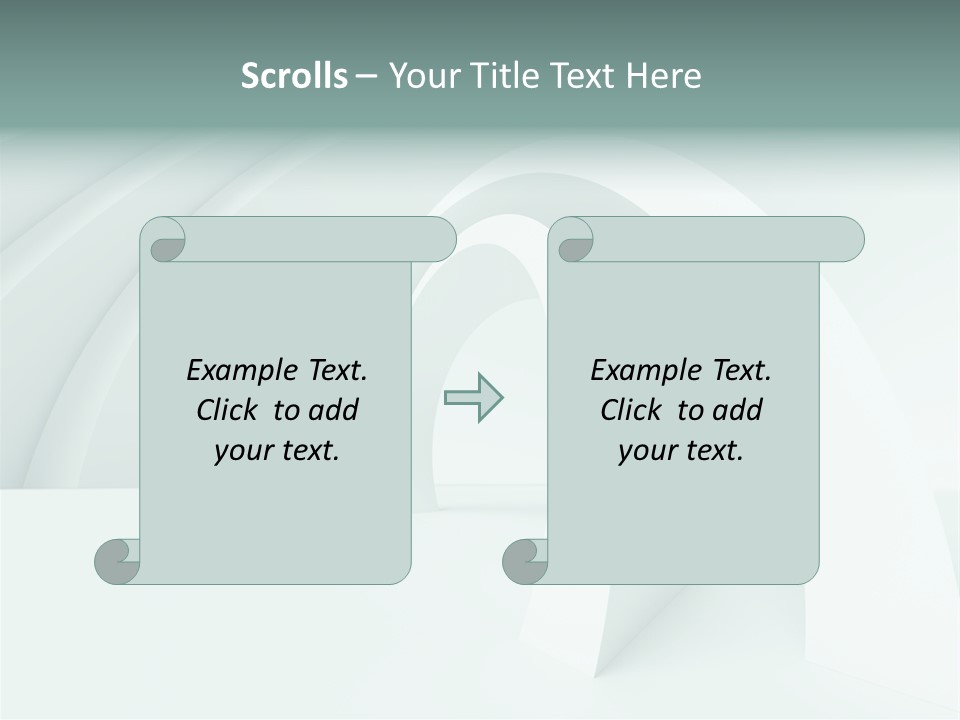 Wall Architectural Background PowerPoint Template