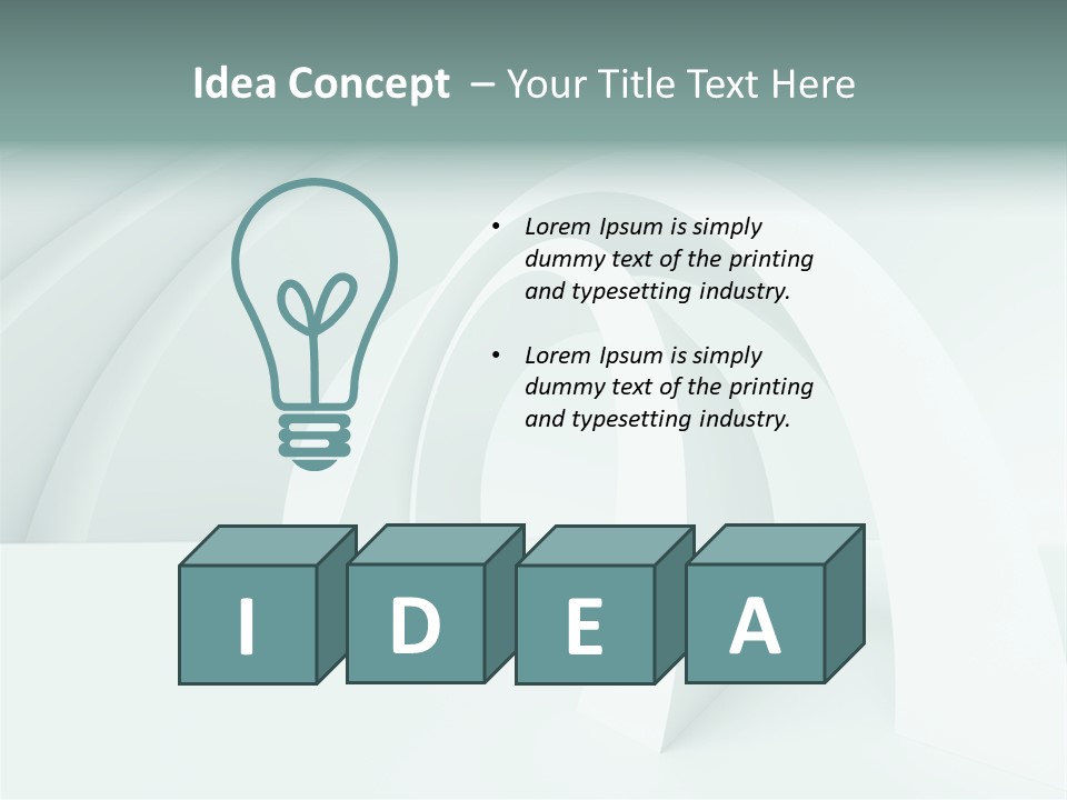 Wall Architectural Background PowerPoint Template