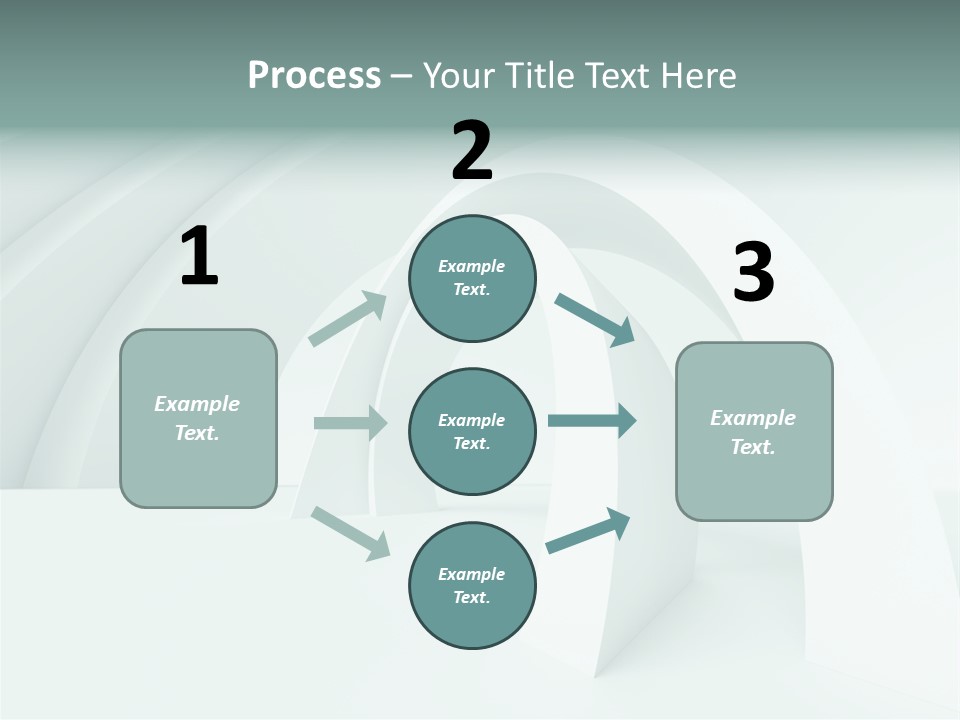 Wall Architectural Background PowerPoint Template