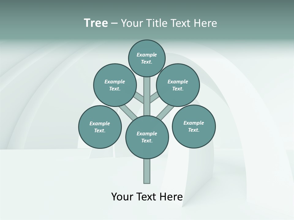 Wall Architectural Background PowerPoint Template