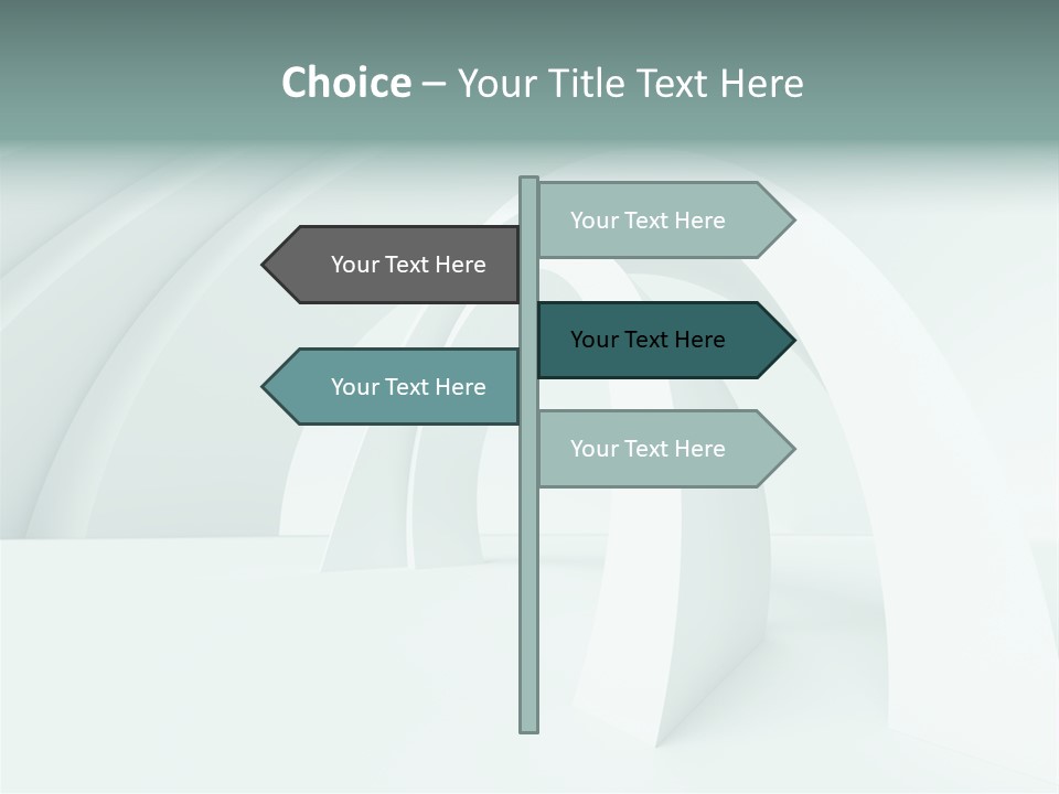 Wall Architectural Background PowerPoint Template
