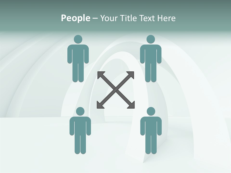 Wall Architectural Background PowerPoint Template