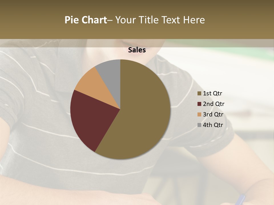 Teenager Listening Learning PowerPoint Template