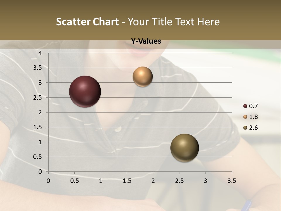 Teenager Listening Learning PowerPoint Template