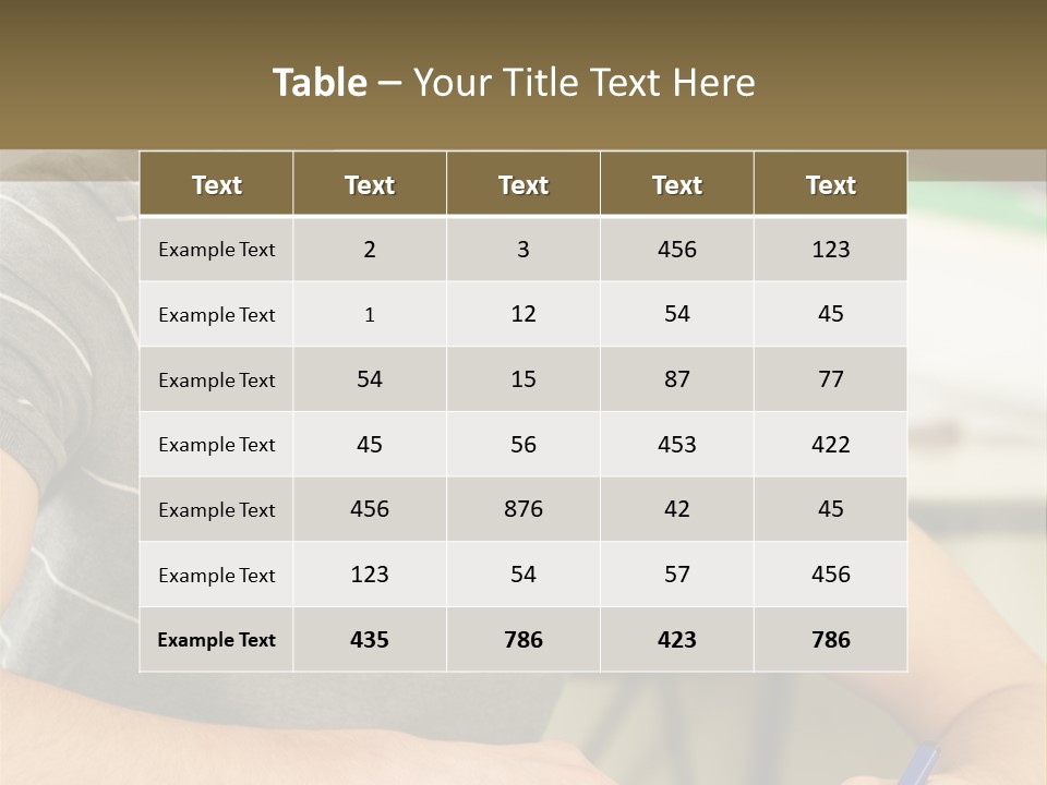 Teenager Listening Learning PowerPoint Template