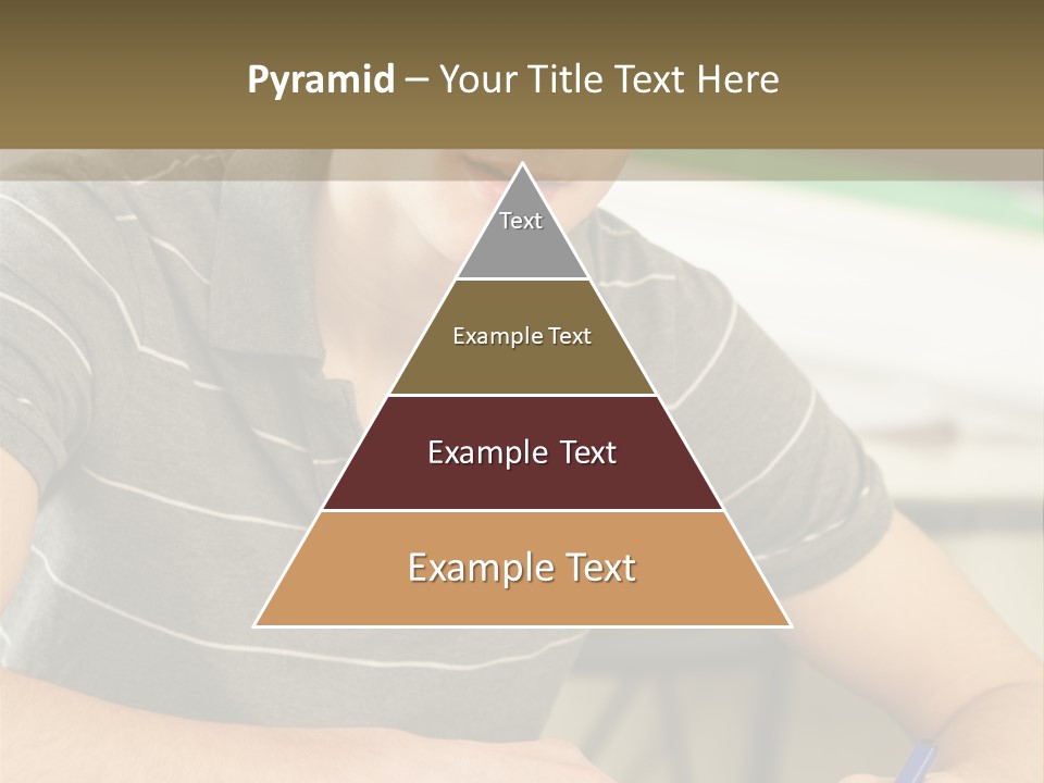 Teenager Listening Learning PowerPoint Template