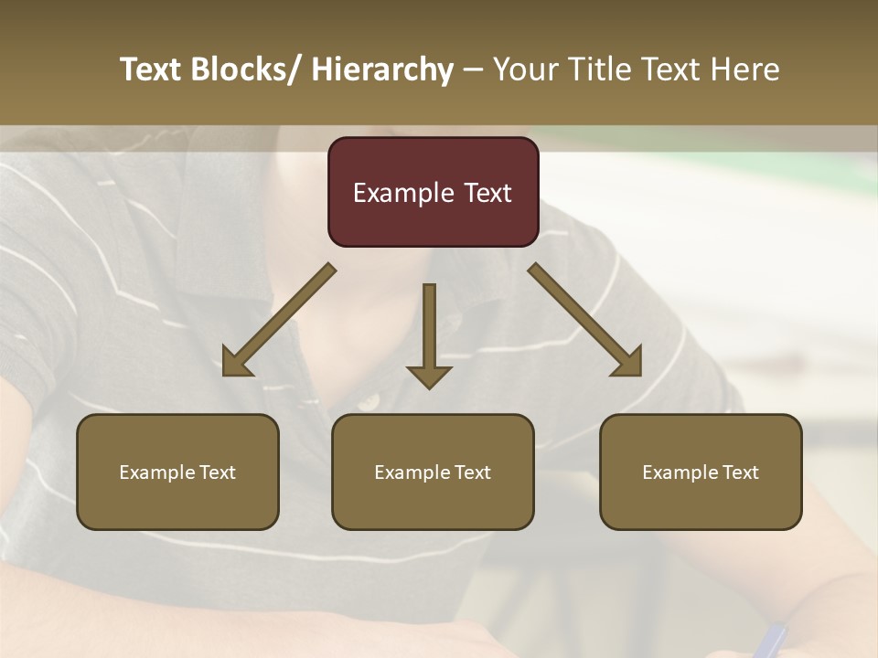 Teenager Listening Learning PowerPoint Template