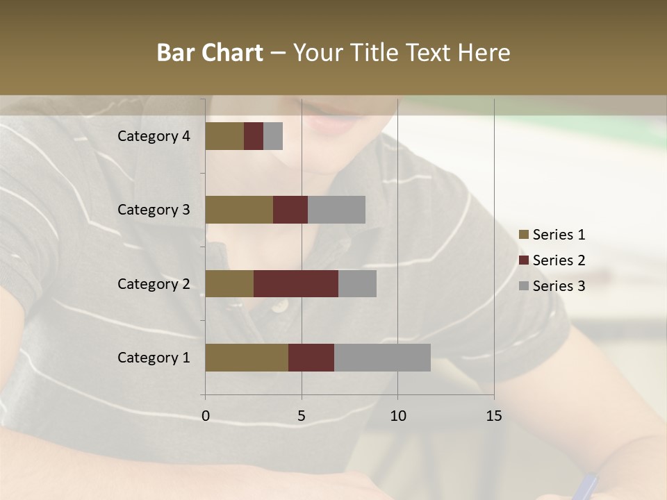 Teenager Listening Learning PowerPoint Template