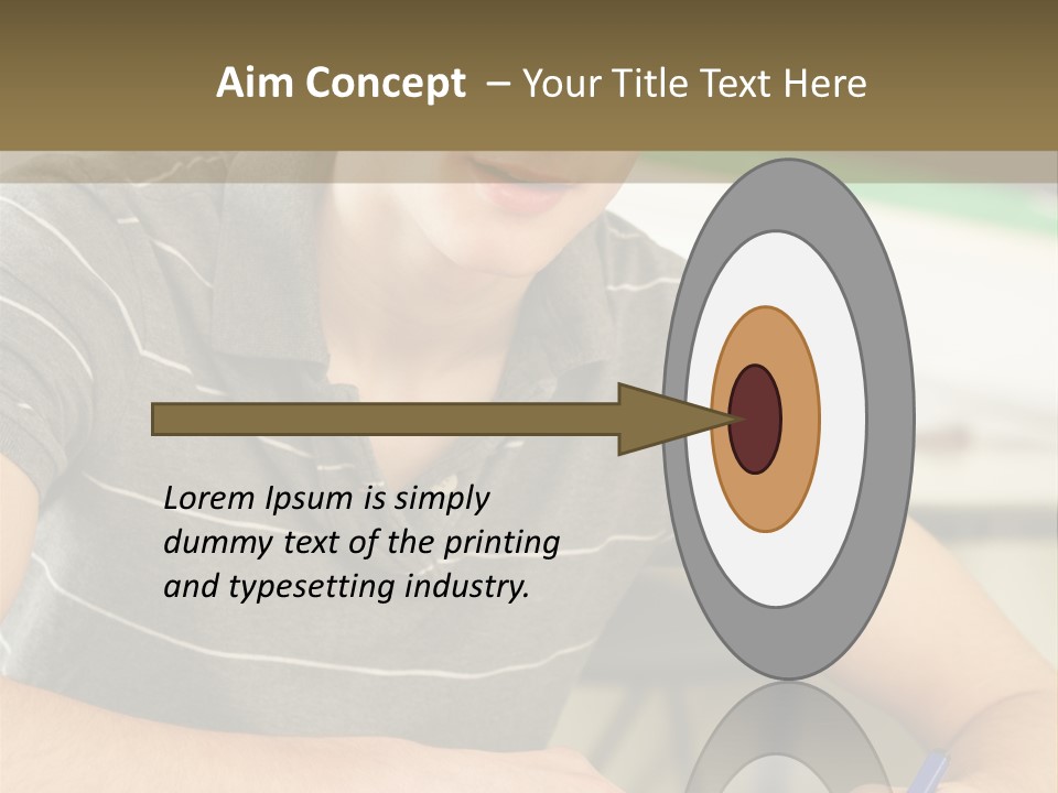 Teenager Listening Learning PowerPoint Template