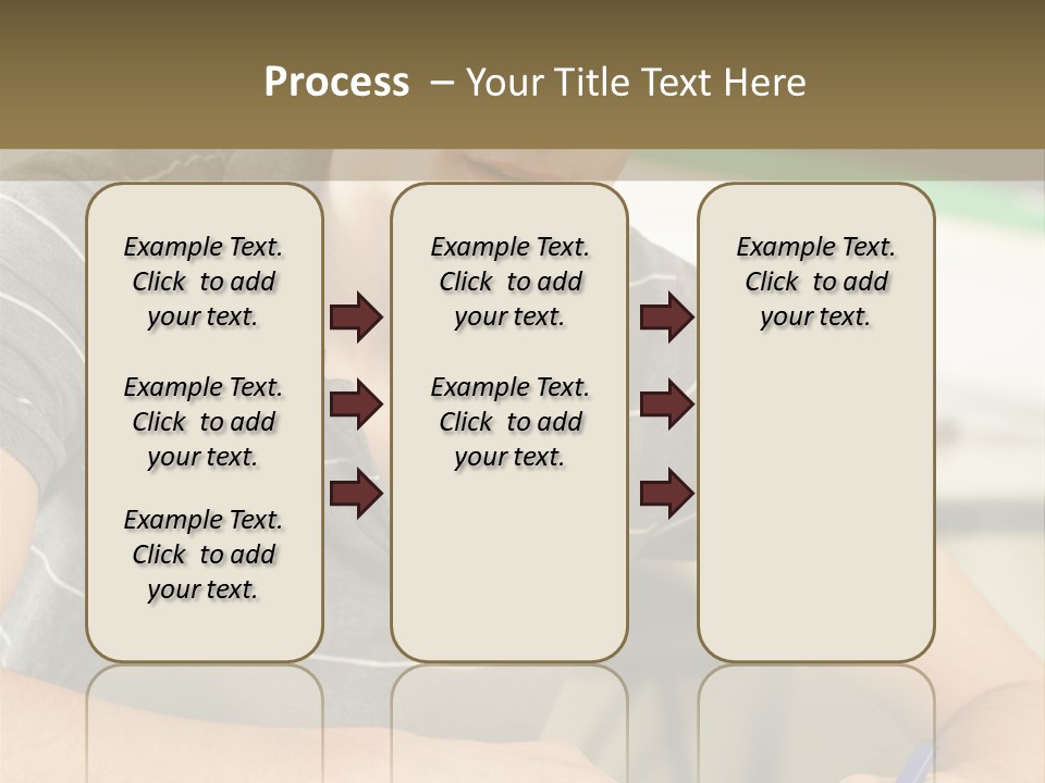Teenager Listening Learning PowerPoint Template