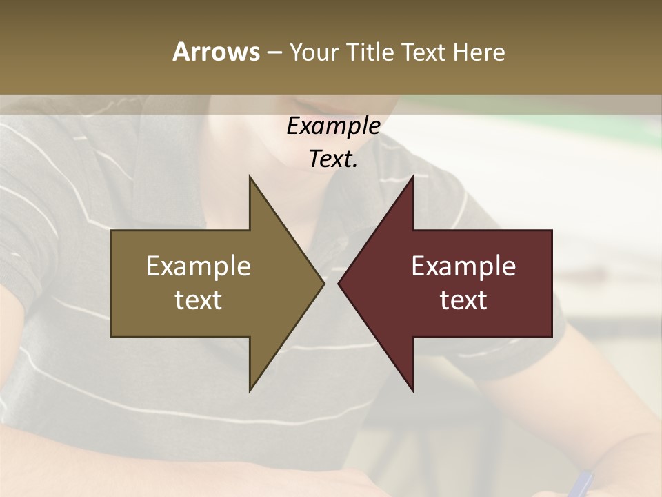 Teenager Listening Learning PowerPoint Template