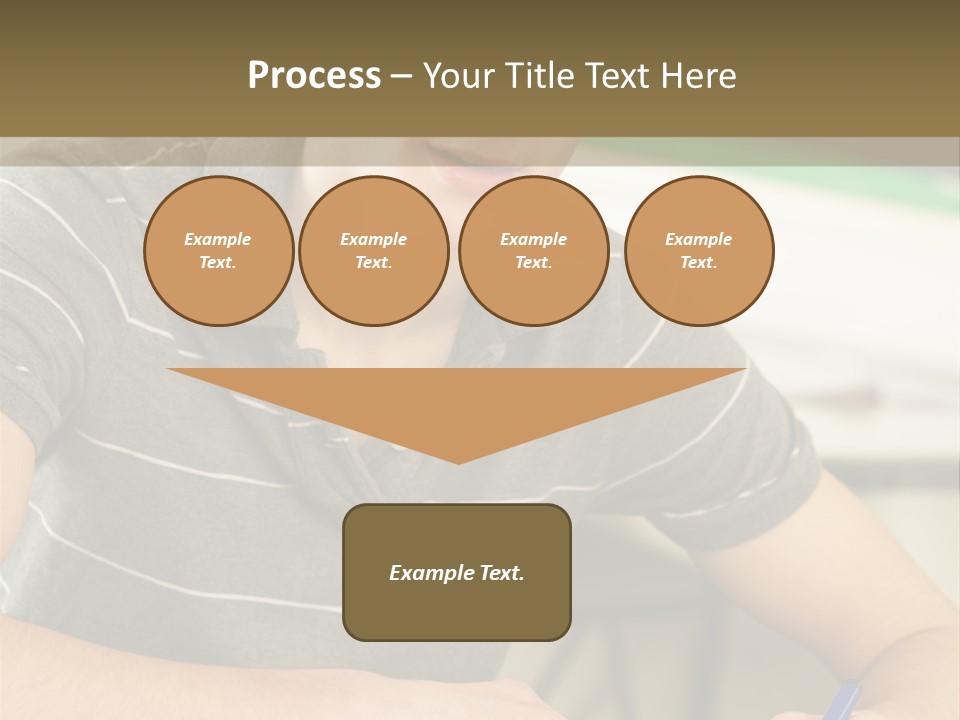 Teenager Listening Learning PowerPoint Template
