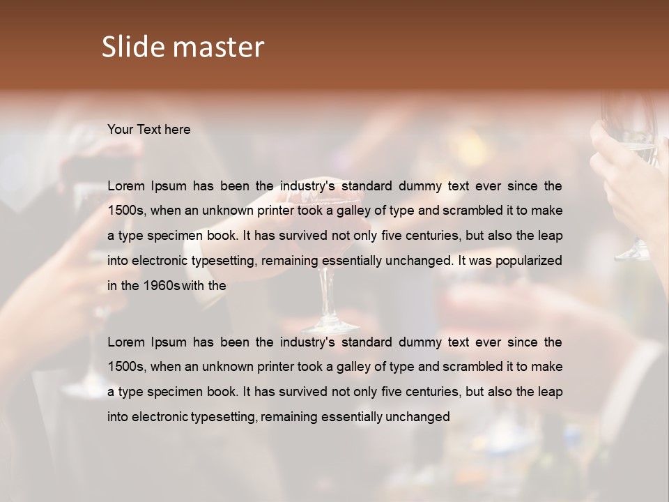 Xmas Happiness Wedding PowerPoint Template