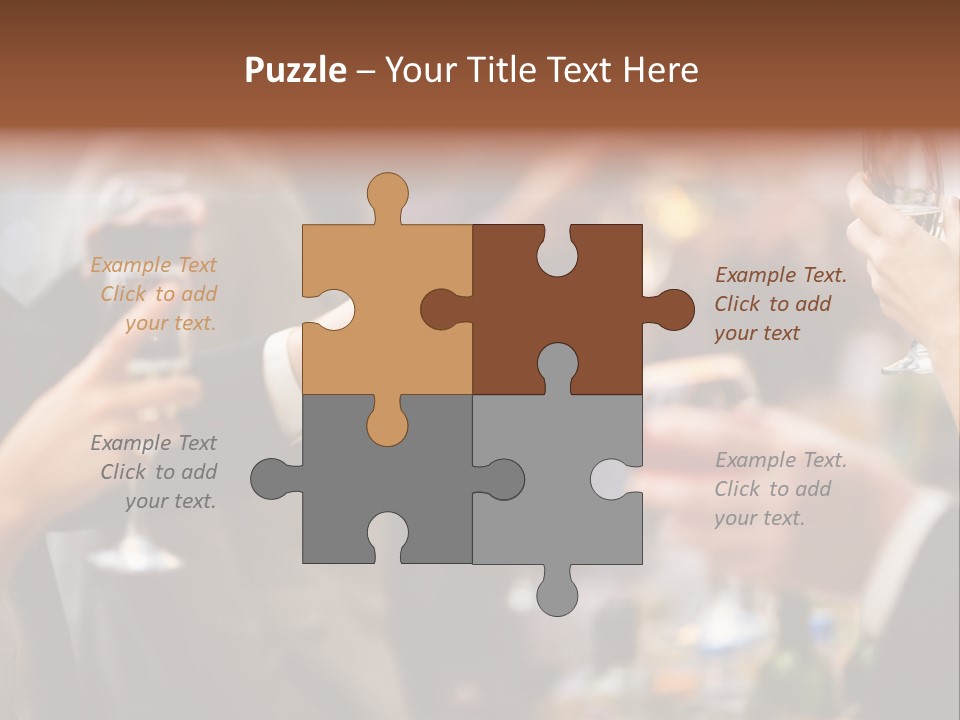 Xmas Happiness Wedding PowerPoint Template