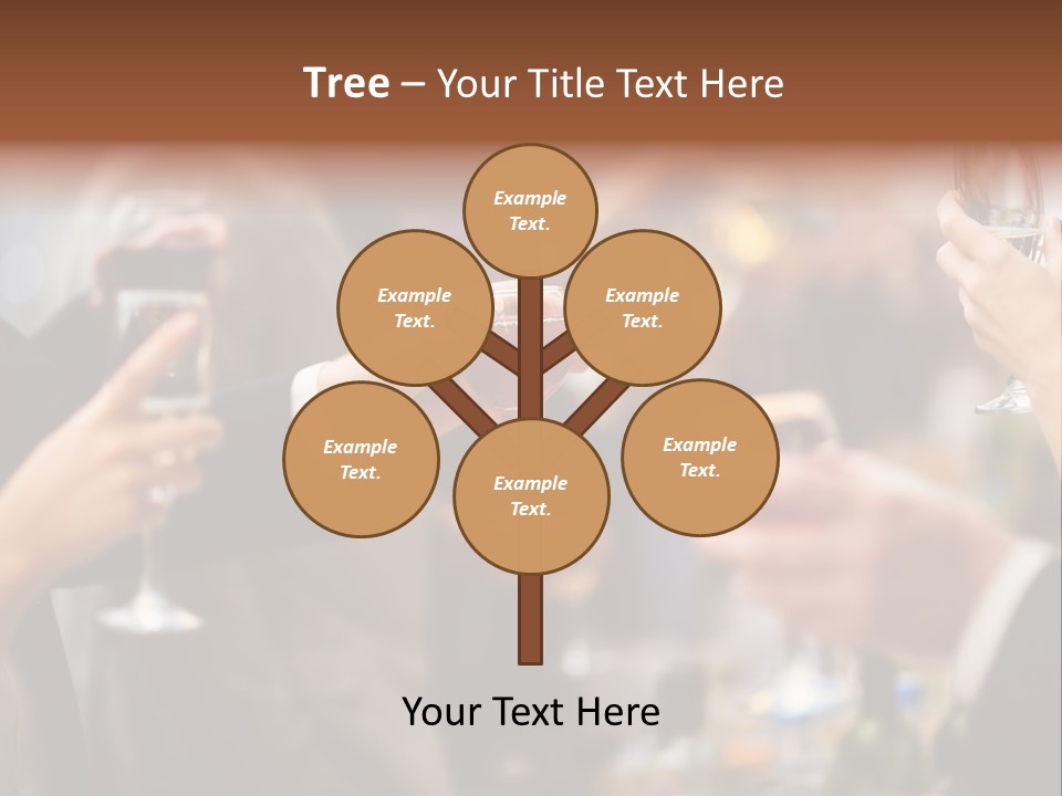 Xmas Happiness Wedding PowerPoint Template