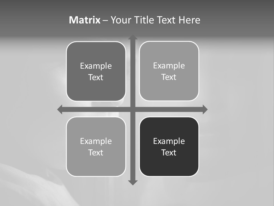 Window Depressed Sad PowerPoint Template