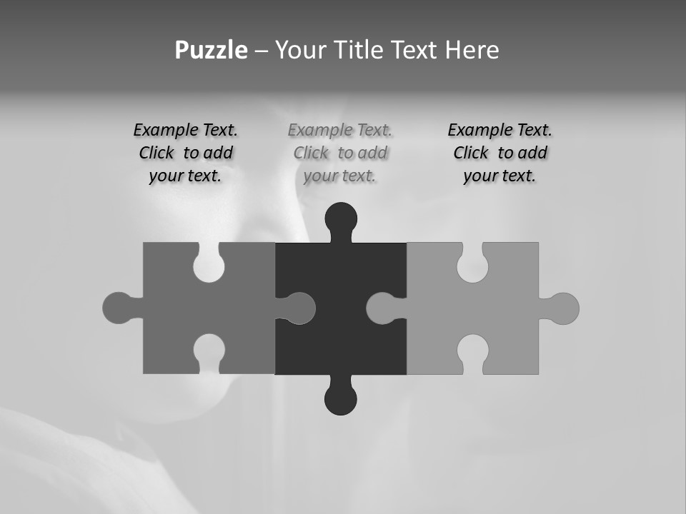 Window Depressed Sad PowerPoint Template
