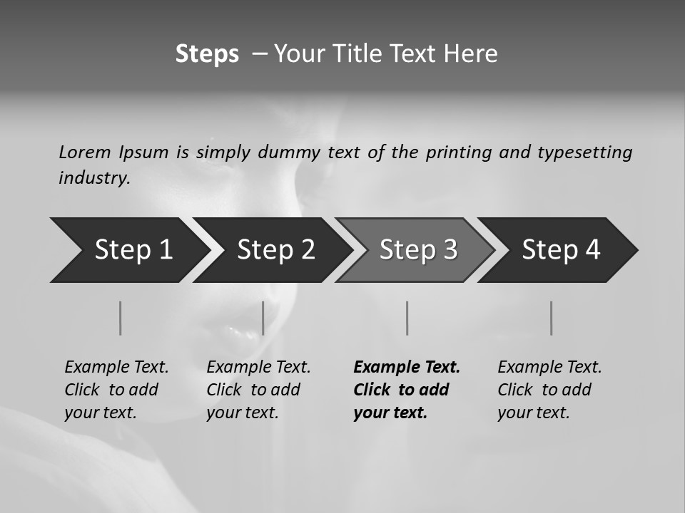 Window Depressed Sad PowerPoint Template