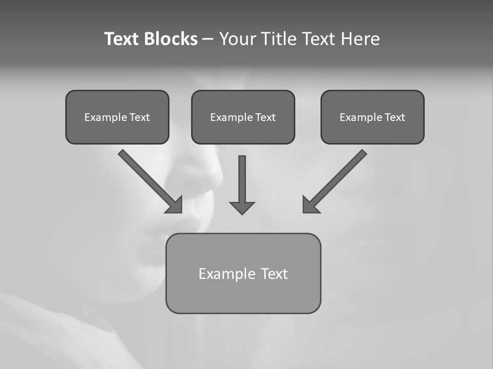 Window Depressed Sad PowerPoint Template