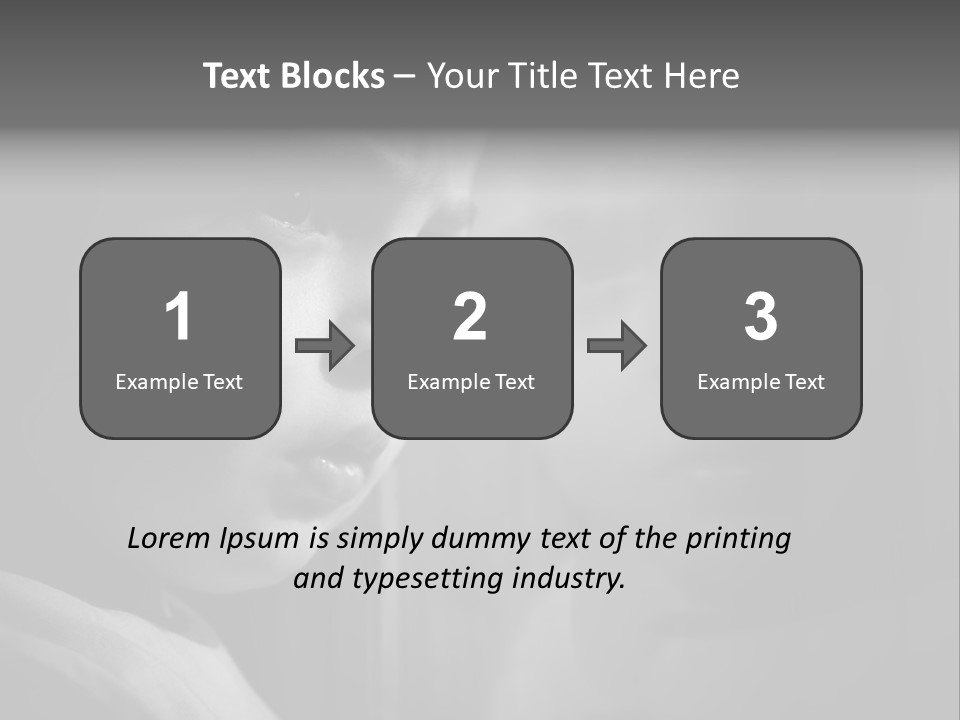 Window Depressed Sad PowerPoint Template