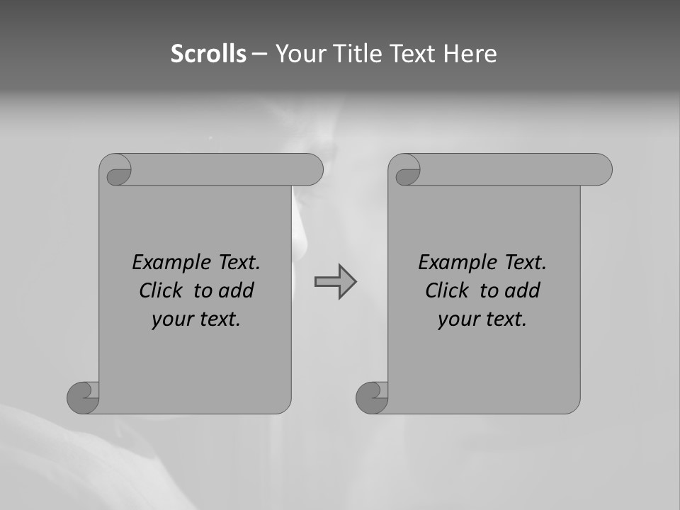 Window Depressed Sad PowerPoint Template