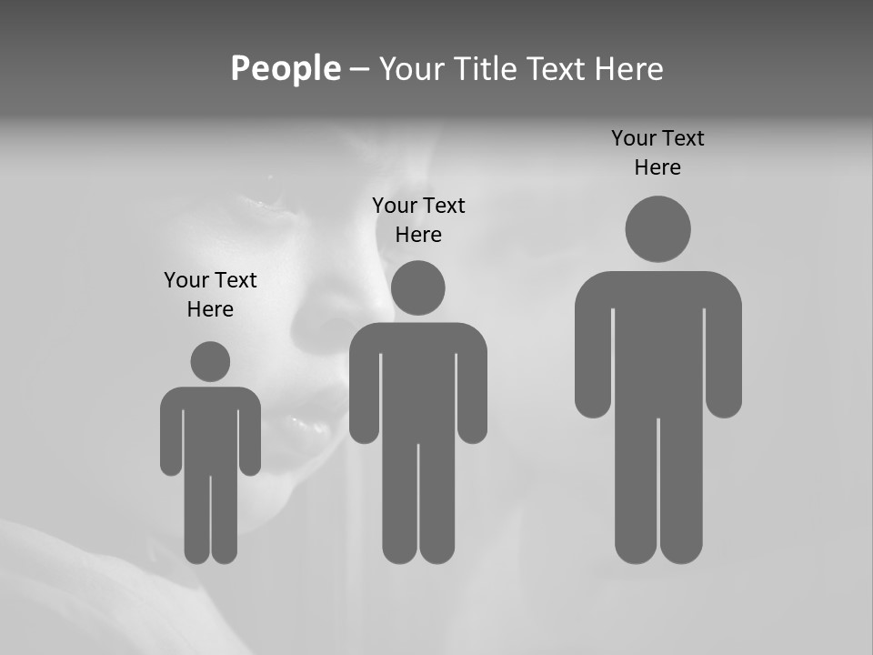 Window Depressed Sad PowerPoint Template