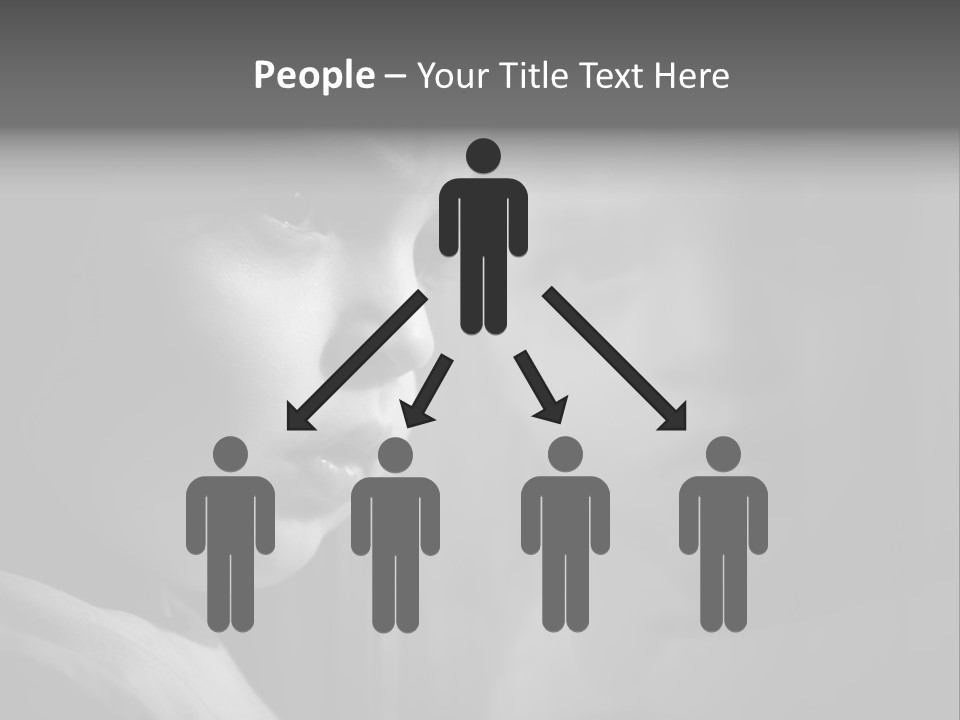 Window Depressed Sad PowerPoint Template