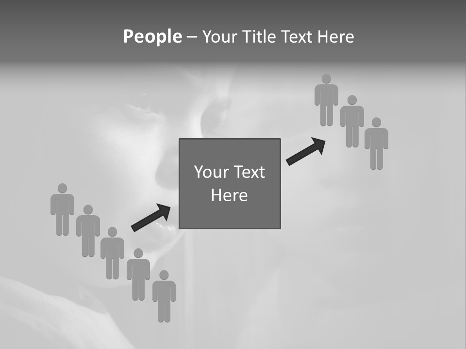 Window Depressed Sad PowerPoint Template