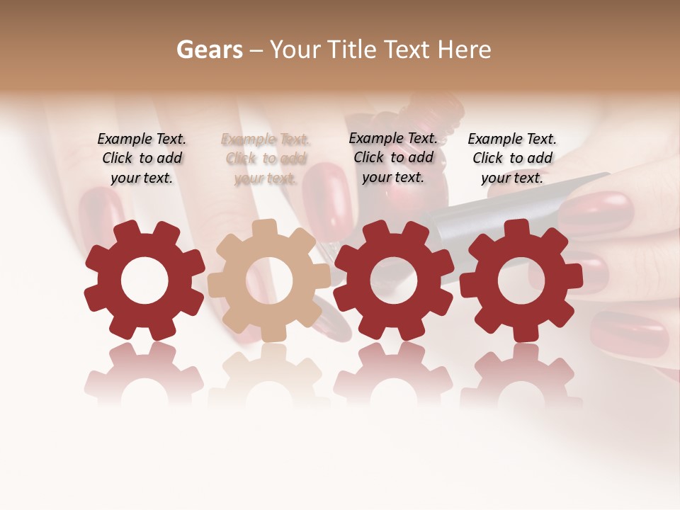 Wear Dressed Diamonds PowerPoint Template