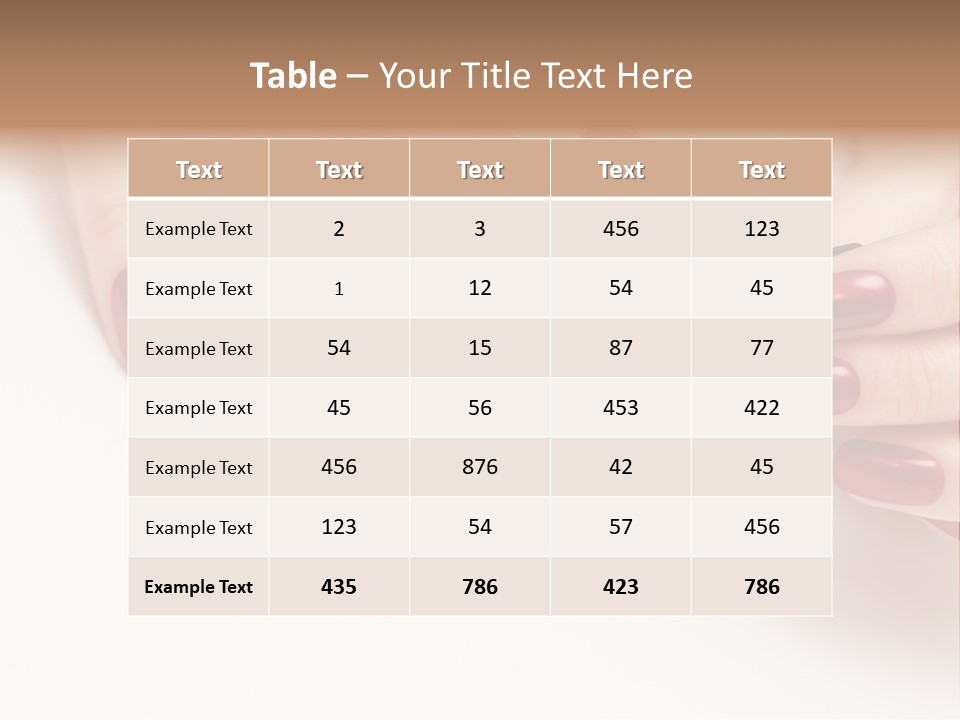 Wear Dressed Diamonds PowerPoint Template