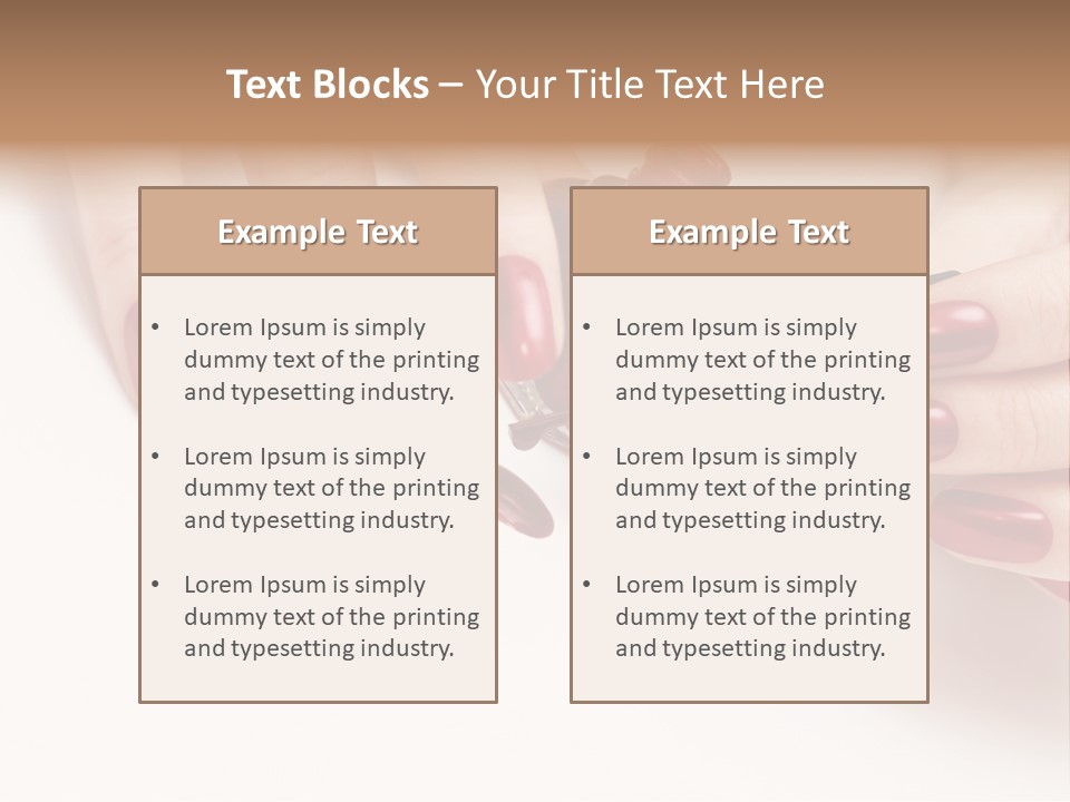 Wear Dressed Diamonds PowerPoint Template