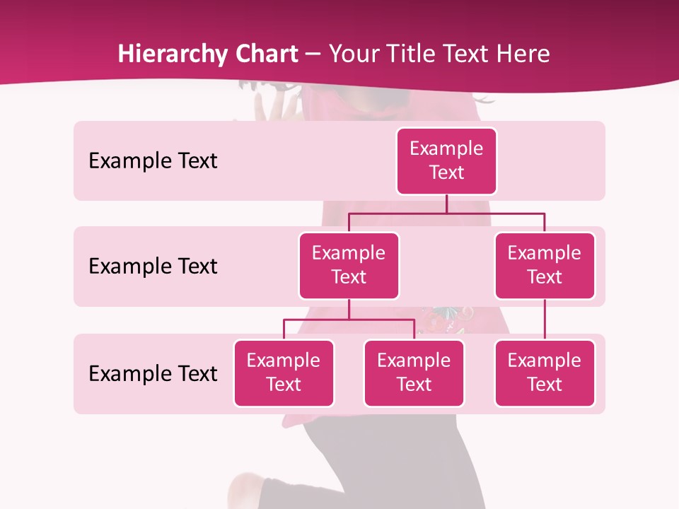 A Young Girl Jumping In The Air With Her Arms Outstretched PowerPoint Template