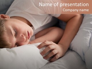 Male Front Serene PowerPoint Template