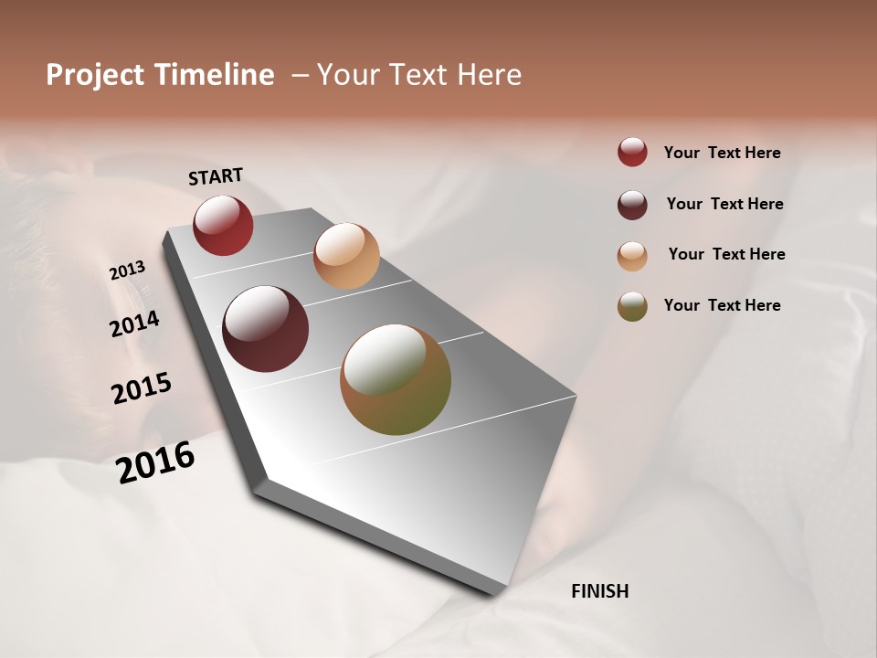 Male Front Serene PowerPoint Template