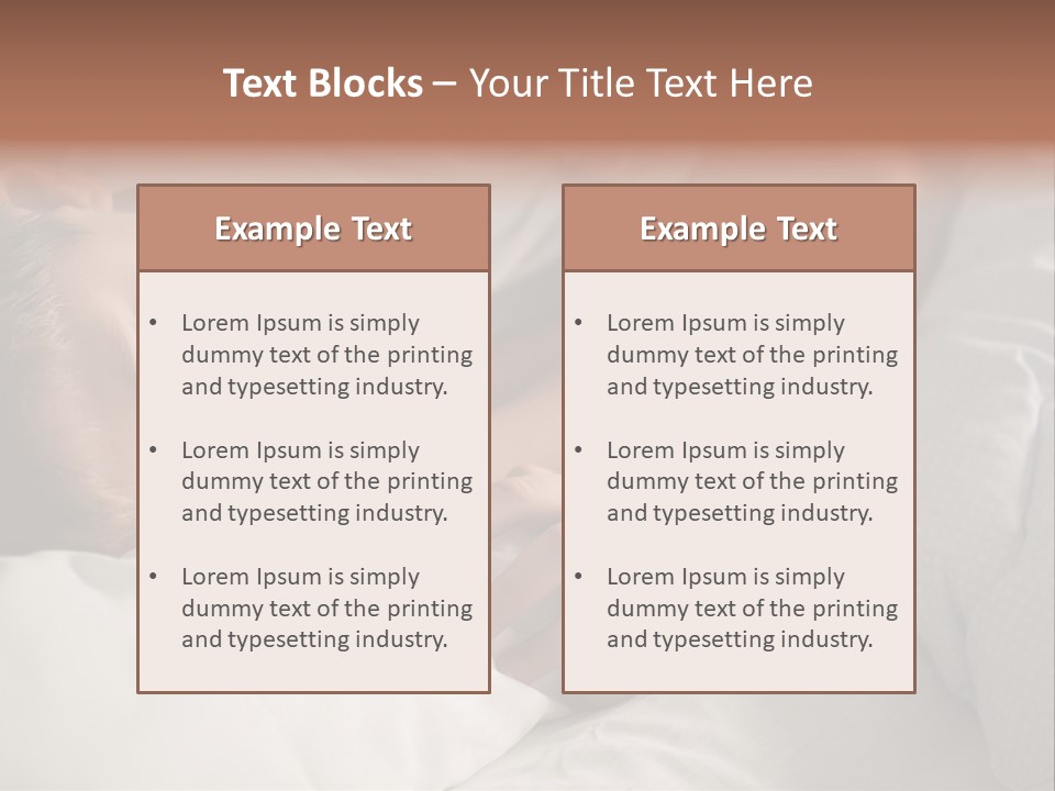 Male Front Serene PowerPoint Template