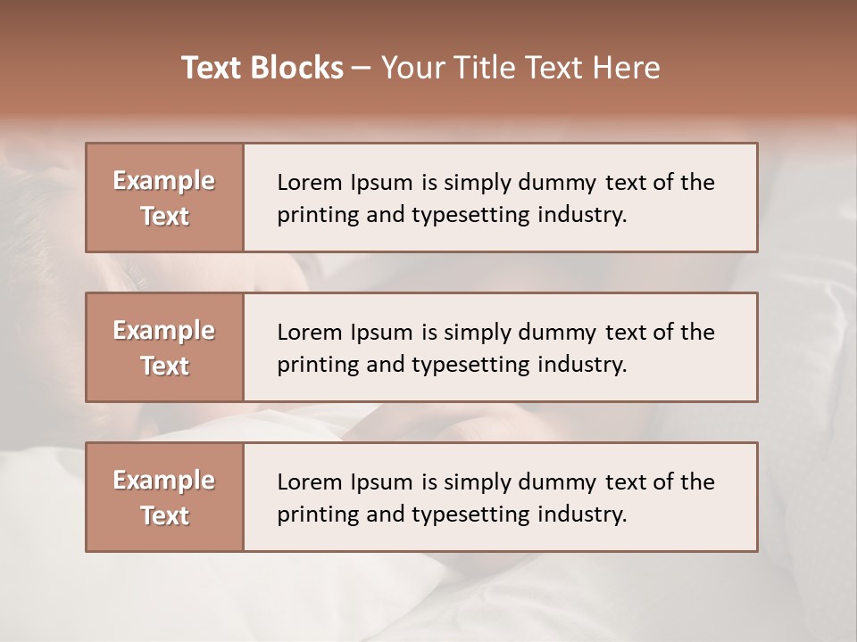 Male Front Serene PowerPoint Template