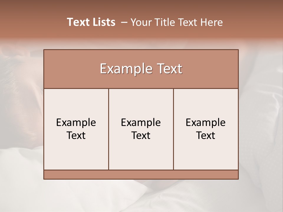 Male Front Serene PowerPoint Template