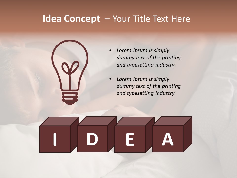 Male Front Serene PowerPoint Template